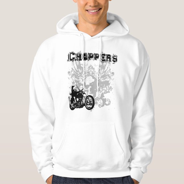Chopper-SchädelHoodie Hoodie (Vorderseite)