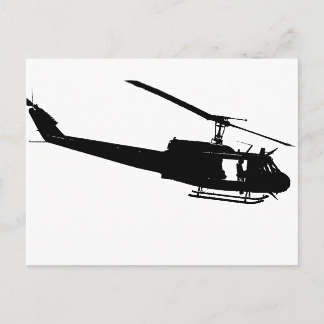 Chopper Slick Postage Postkarte (Vorderseite)