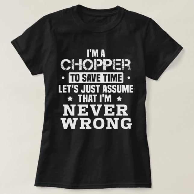 Chopper T-Shirt (Design vorne)