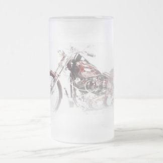 Chopper-Tasse Mattglas Bierglas