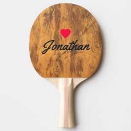 Chopping Block Vintage Heart Signature Tischtennis Schläger