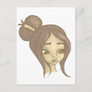 Chopsticks Postkarte