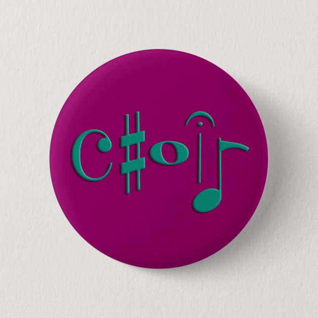 Chor Button (Vorderseite)