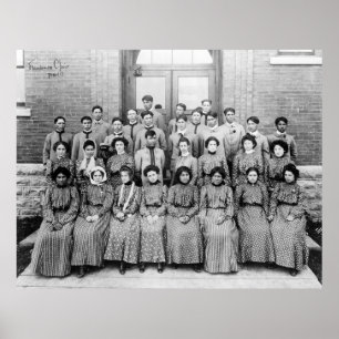 Chor der Indischen Schule, Anfang der 1900er Poster