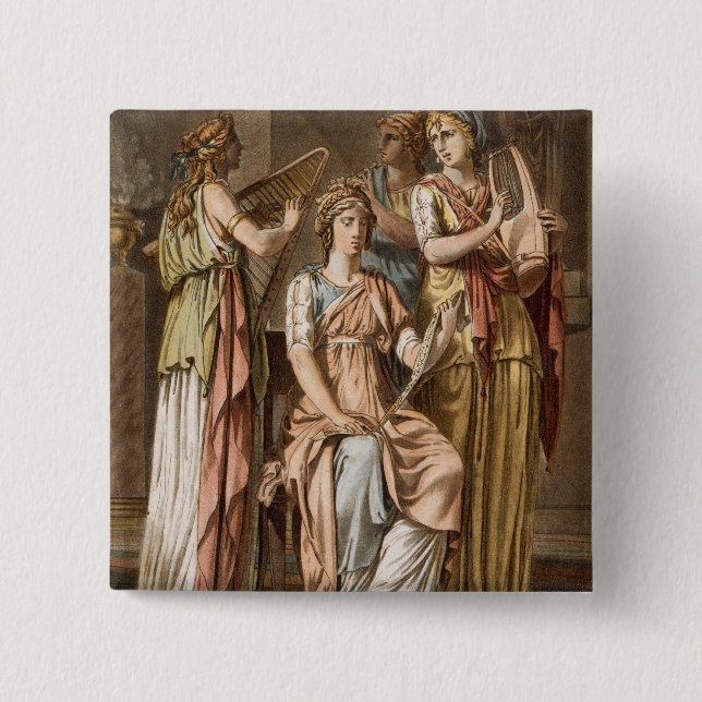 Chor der israelitischen Frauen, Kostüme für Button (Vorderseite)