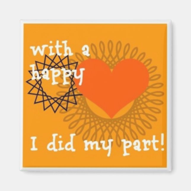 chor Diagramm Magnet!!! Magnet (Vorne)