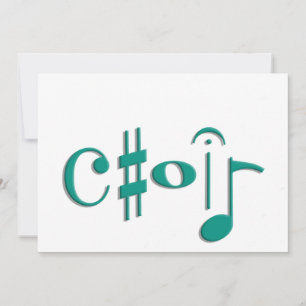 Chor Einladung