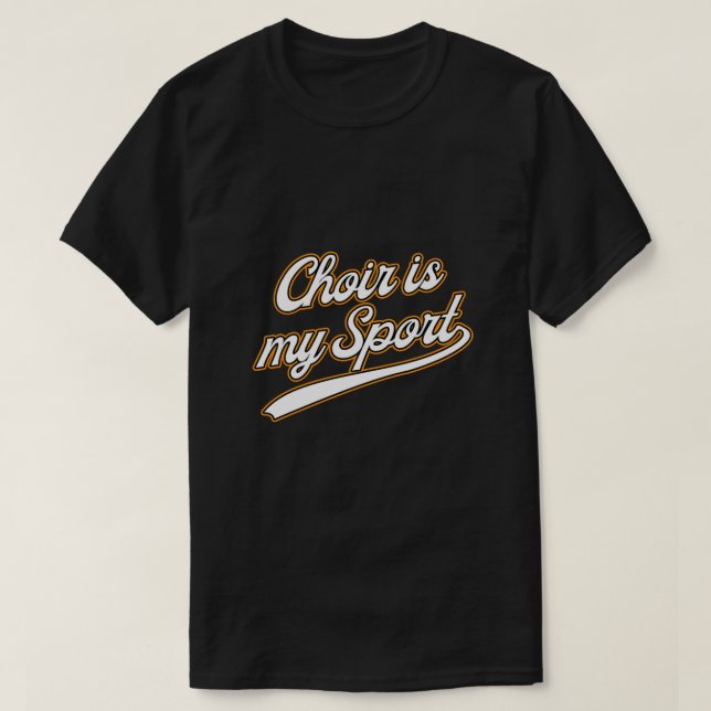 Chor ist mein Geschenk für die Sing-Band des Sport T-Shirt (Design vorne)