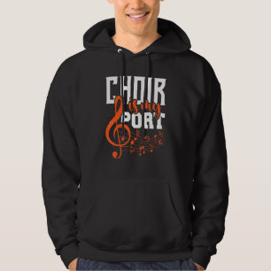 Chor ist mein Sport Chorister Show Chorsänger Gos Hoodie