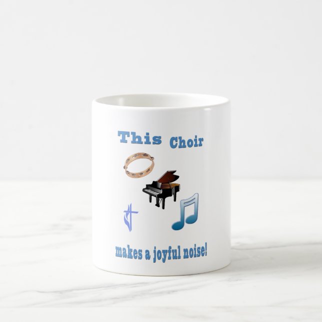 Chor Joyful Noise Kaffeetasse (Mittel)