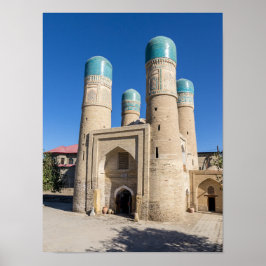 Chor Minor Madrassah - Bukhara, Usbekistan Poster