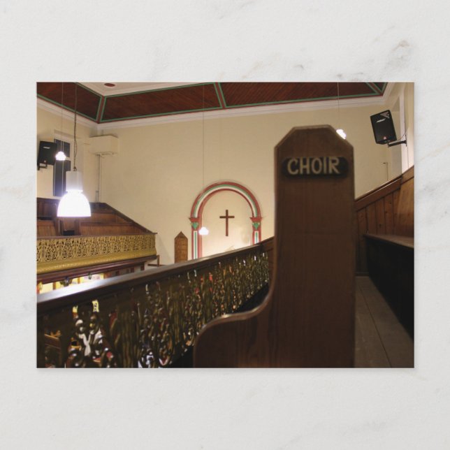 Chorbank Postkarte (Vorderseite)