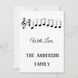 Chords Wir wünschen Ihnen frohe Weihnachts-Musikno Feiertagskarte