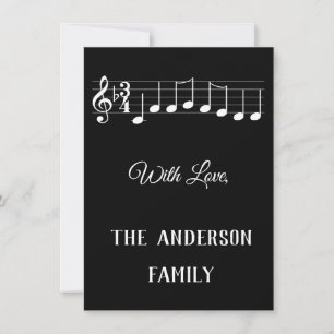 Chords Wir wünschen Ihnen frohe Weihnachts-Musikno Feiertagskarte