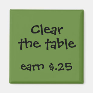 Chore Rewards für Kinder Magnet