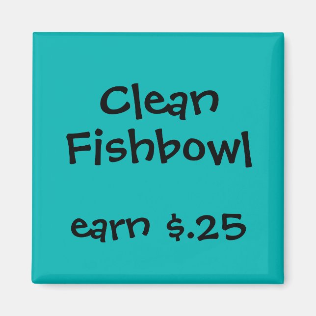 Chore Rewards für Kinder Magnet (Vorne)