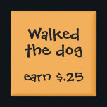 Chore Rewards für Kinder Magnet<br><div class="desc">Was für eine tolle Art,  Ihr Kind an die Aufgaben zu erinnern,  die es für jeden Tag oder während der Woche zu erledigen hat. Passen Sie Ihre Formulierung an. E-Mail paula@labellarue.com ,  wenn Sie Farbänderungen benötigen. Karo in den La Bella Rue Shop für weitere Farben!</div>