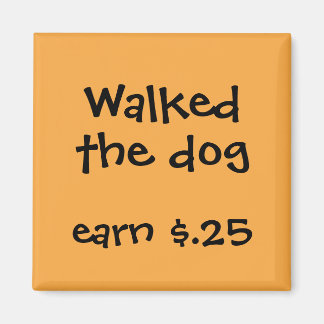 Chore Rewards für Kinder Magnet