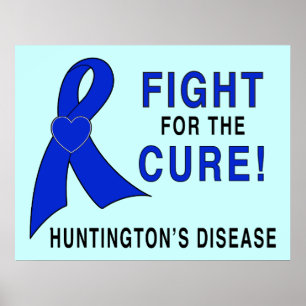 Chorea Huntington-Kampf für die Heilung Poster