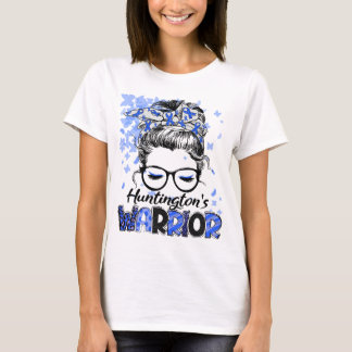 Chorea-Huntington-Kriegerin Frauen Mädchen Überleb T-Shirt
