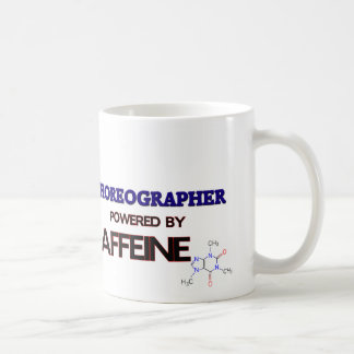 Choreograf angetrieben durch Koffein Tasse