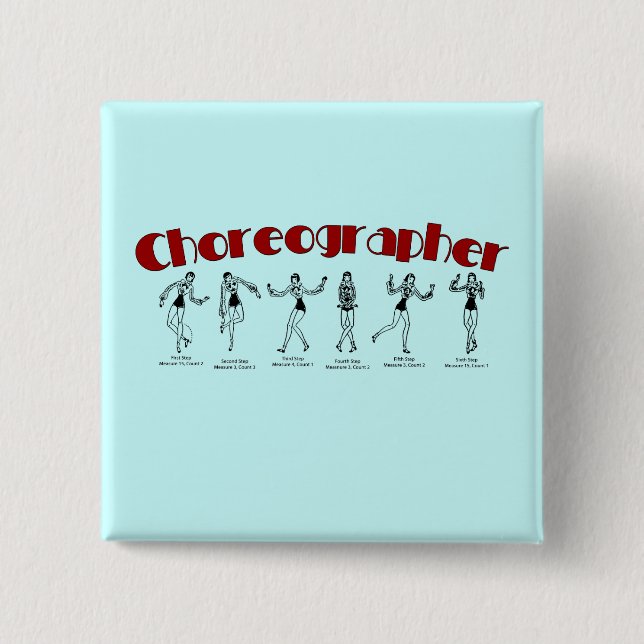 Choreograf Button (Vorderseite)