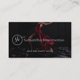 Choreograf des Custom Foto Dance Studio Visitenkarte