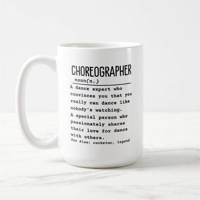 Choreograf Kaffeetasse (Links)