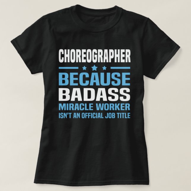 Choreograf T-Shirt (Design vorne)