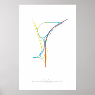 Choreografie des Austauschs: Ayutthaya, Thailand Poster