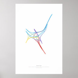 Choreografie des Austauschs: Madrid, Spanien 1 Poster