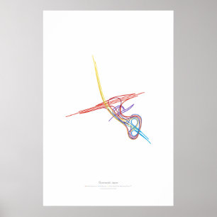 Choreografie des Austauschs: Ōyamazaki, Japan Poster