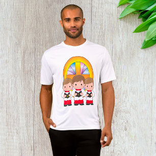 Chorjungen singen in Christlicher Gottesanbetung d T-Shirt