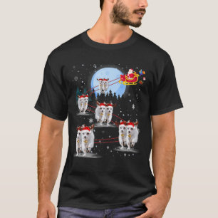 Chorkie Lover Reindeer Sleier Weihnachten T-Shirt