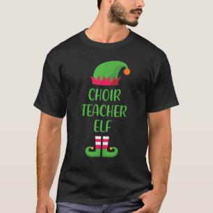 Chorlehrer Elf Weihnachten Familie passend Gruppe T-Shirt