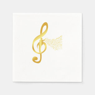 Chorleiter Clef Notes Chormusikchor Gif Serviette