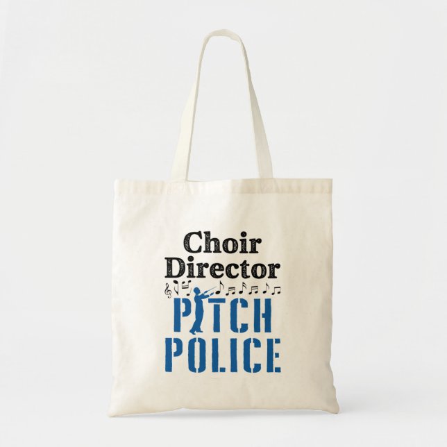 Chorleiter Tonhöhenpolizei Chorleiter Tragetasche (Vorne)