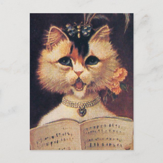 Chormitglied Postkarte (Vorderseite)