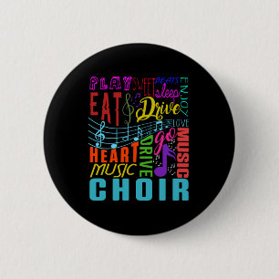 Chormusikchor Chormusikdirigent Geschenk Button