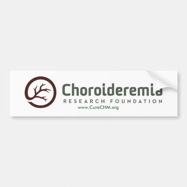 Choroideremia Autoaufkleber (Vorne)