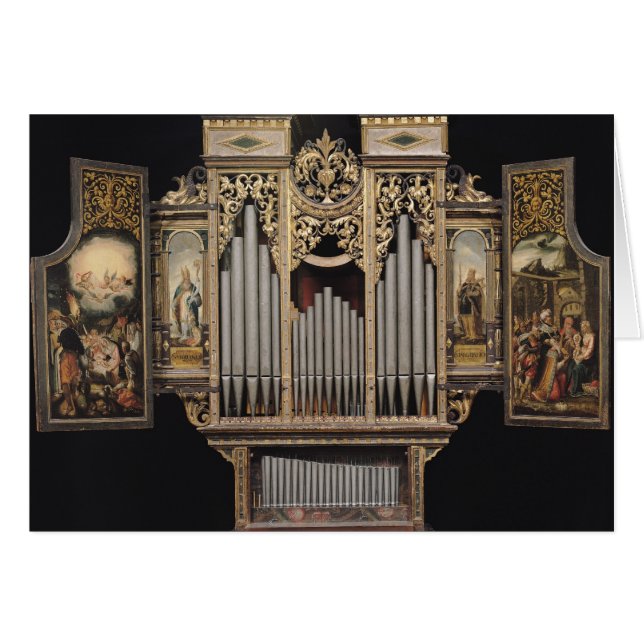 Chororgan mit offenen Platten (Vorderseite (Horizontal))