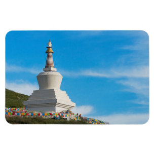 Chorten des Tagong-Klosters Magnet