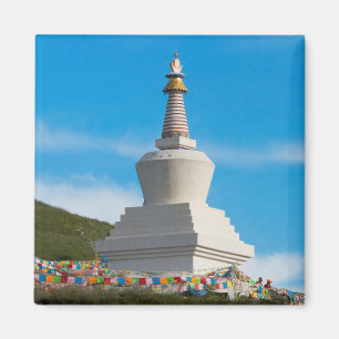 Chorten des Tagong-Klosters Magnet
