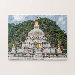 Chorten Kora - Ostbhutan, Himalaya, Asien Puzzle