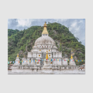 Chorten Kora - Ostbhutan, Himalaya, Asien Seidenpapier