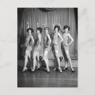 Chorus Girls, 1927 Postkarte