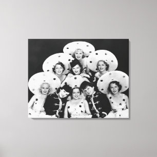 Chorus Girls Group Canvas Print - 1706461.jpg Leinwanddruck