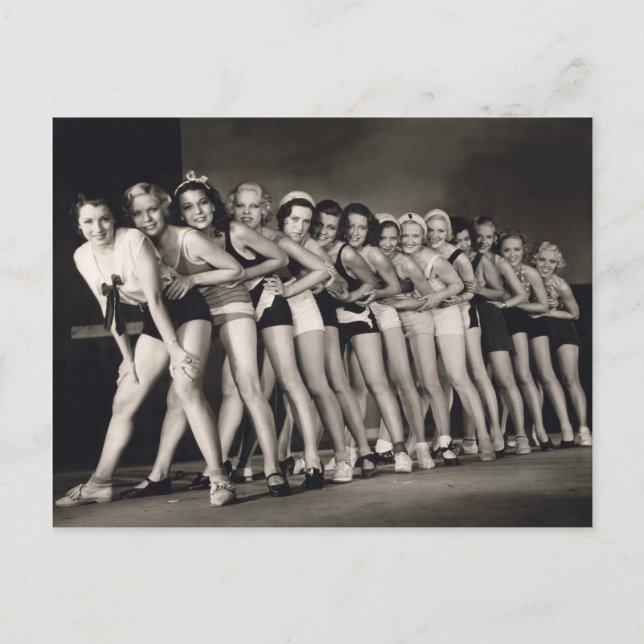 Chorus Girls Postcard - 1706690.jpg Postkarte (Vorderseite)