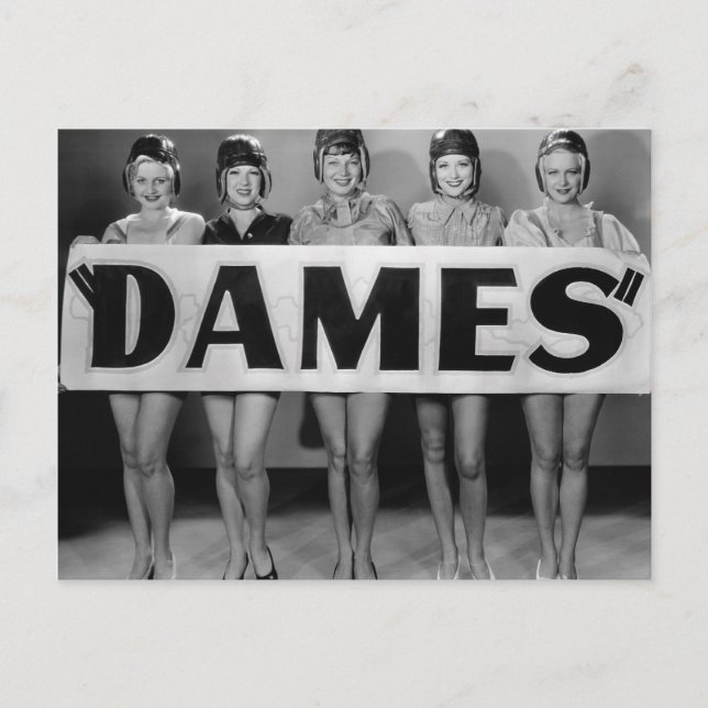 Chorus Girls Postcard - Dames - 1706394.jpg Postkarte (Vorderseite)