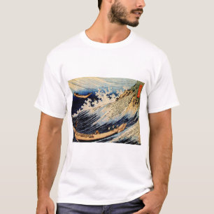 Choshi in der Provinz Simosa von Katsushika Hokusa T-Shirt